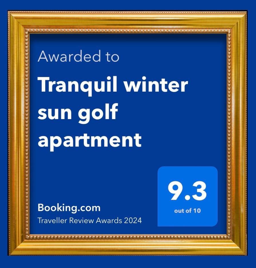 Tranquil Self Catering Golf Course Apartment アリカンテ エクステリア 写真